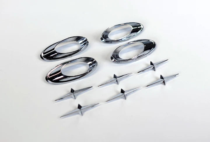Jevries 59 Impala Cruiser Skirts Exhaust Ports & Stars
